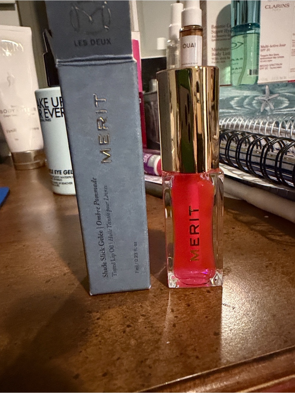 Merit Lip Gloss in Les Duex